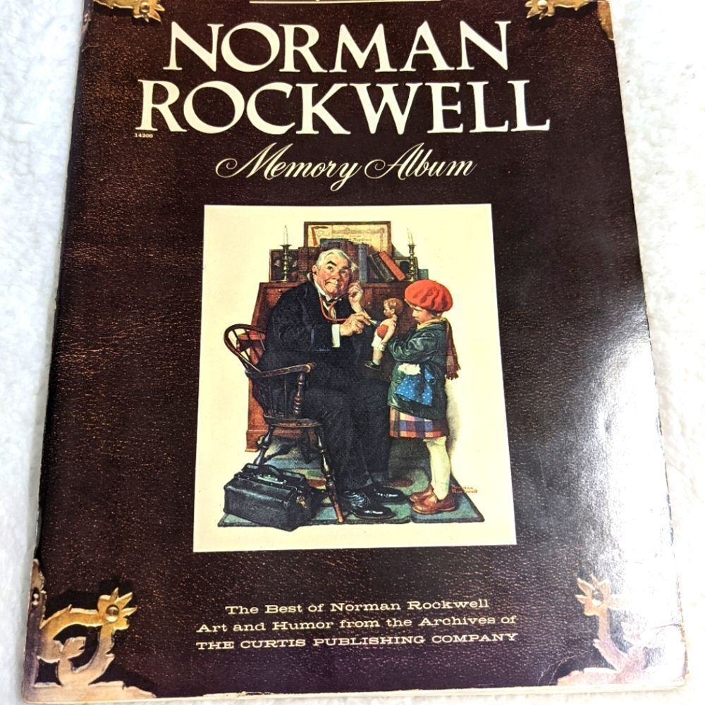 1978 Vintage Norman Rockwell Memory Album from the Sat Evening Post - Picture 3 of 15